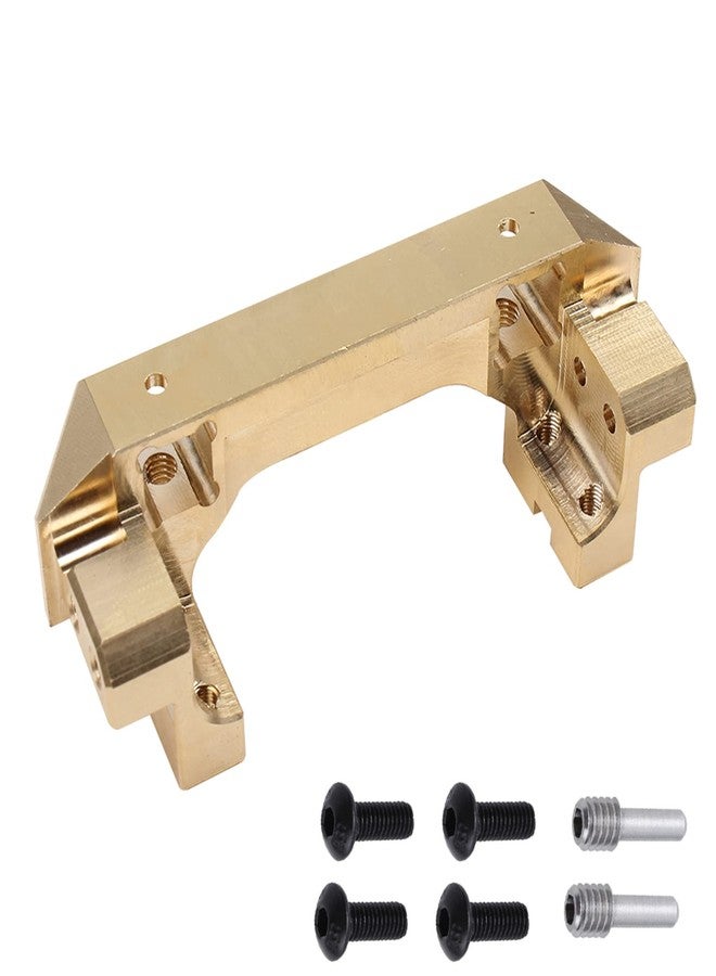 حوامل سيرفو أمامية نحاسية من GoHobby بوزن 98 غرامًا لسيارات TRX4، قطع غيار مُحسّنة، سيارات تحكم عن بعد بمقياس 1/10، شديدة التحمل - Image 1
